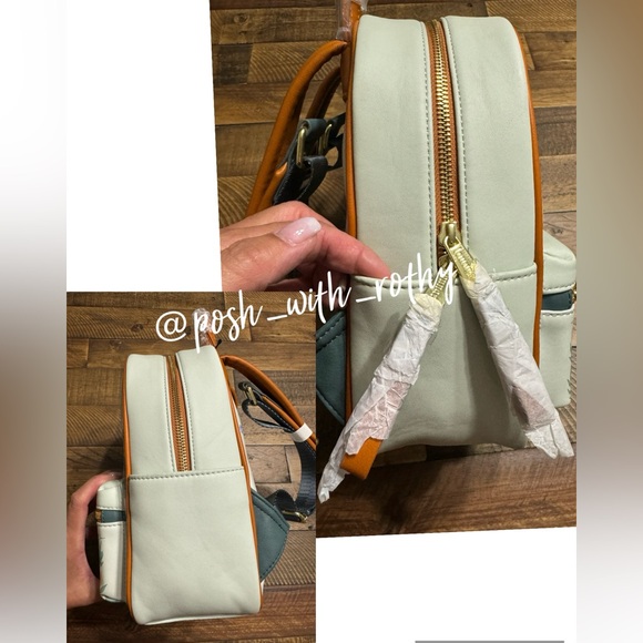 Loungefly Disney Snow White and the Seven Dwarfs Floral Mini Backpack, NWT - Picture 8 of 13